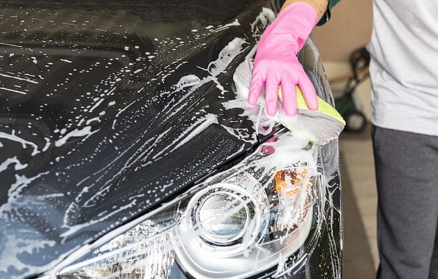 car waxing preparation