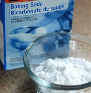 baking soda for cleaning milk spill in car trunk